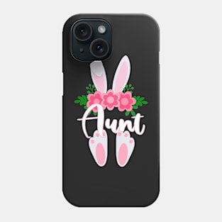 EASTER BUNNY AUNT FOR HER - MATCHING EASTER SHIRTS FOR WHOLE FAMILY Phone Case