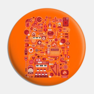 Sonokinetic Large Animated Logo Pin