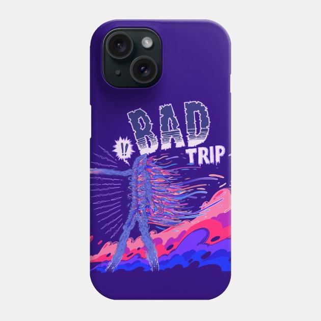 Bad Trip Phone Case by kidsuperpunch