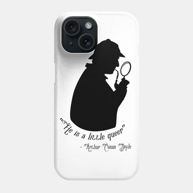 "He is a litter queer" Phone Case by hallucinating