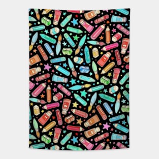 Rainbow Stationary and Art Supplies - Black Tapestry