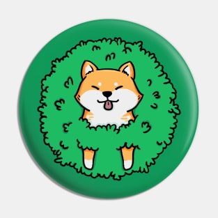 Bush Shiba Inu Pin