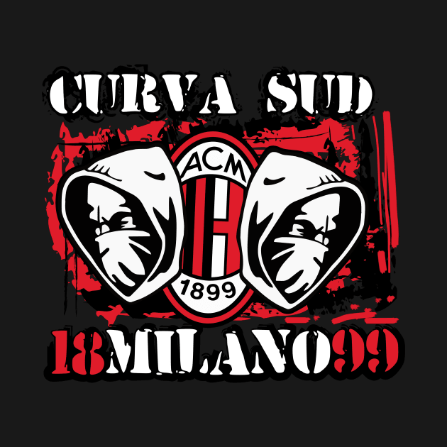 Curva south milano 1899 by lounesartdessin