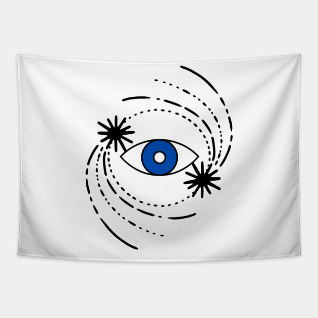 All Seeing Eye Tapestry by Serene Twilight