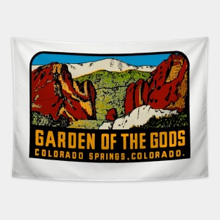 Garden of the Gods Vintage Style Design Tapestry