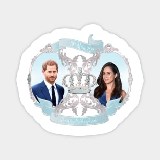 Harry+Meghan #royalwedding celebration Magnet