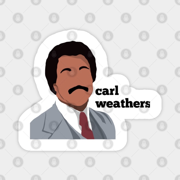 carl weathers Magnet by Deni id