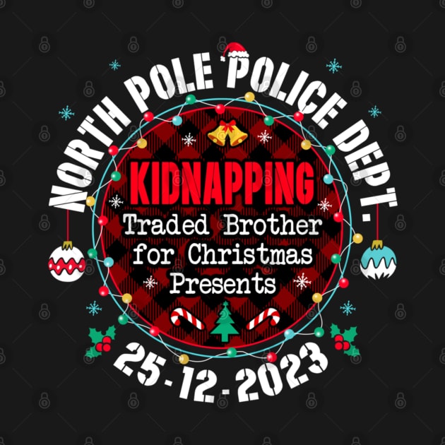 North Pole Police Dept Traded Brother for Christmas by rhazi mode plagget