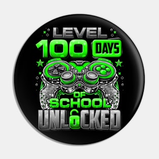 Level 100 Days Of School Unlocked Boys 100th Day Of School Pin