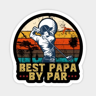 Best Papa by Par - Golf Magnet