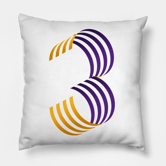 3 - Davis edition Pillow by MplusC