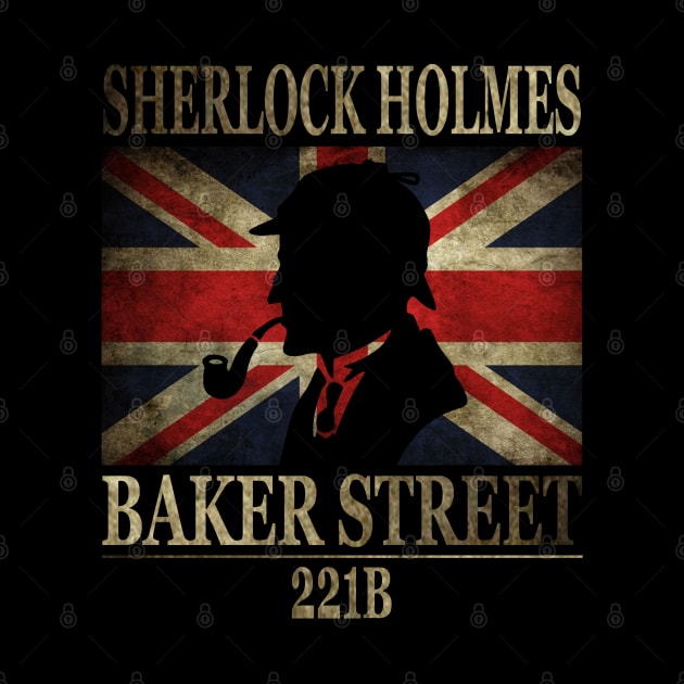 Sherlock Holmes 221B by Vitalitee
