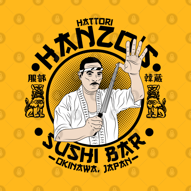 Hattori Hanzo's Sushi Bar by carloj1956