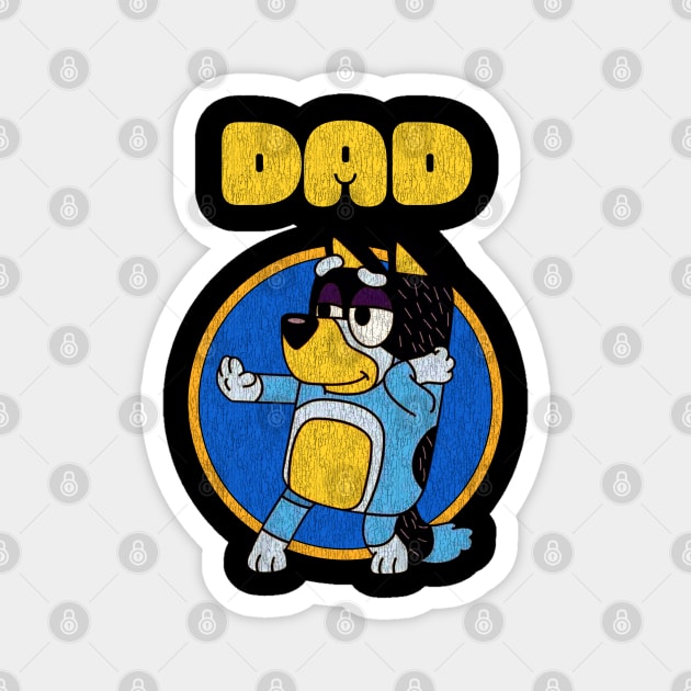 The Best Daddy Original Aesthetic Tribute 〶 Magnet by Terahertz'Cloth