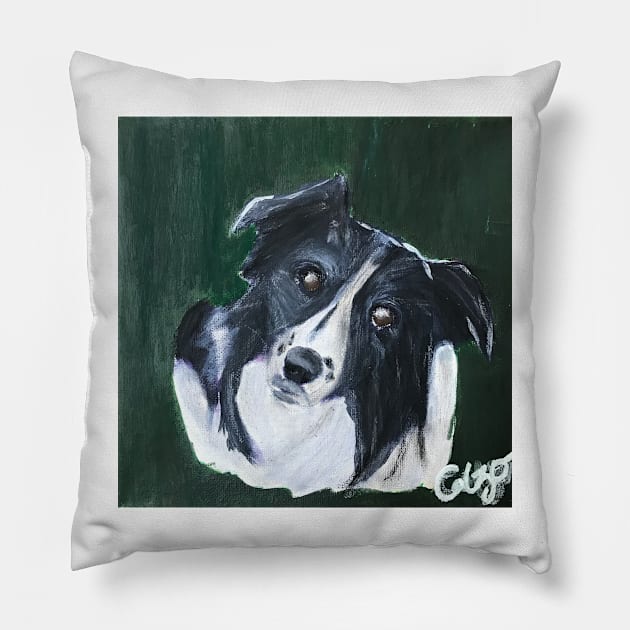 Sheba Pillow by Colzo Art