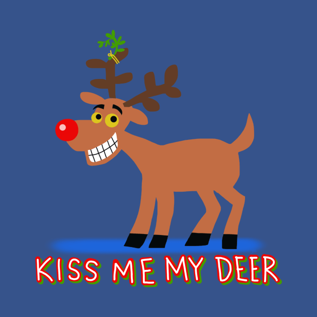 kiss me my deer by wolfmanjaq