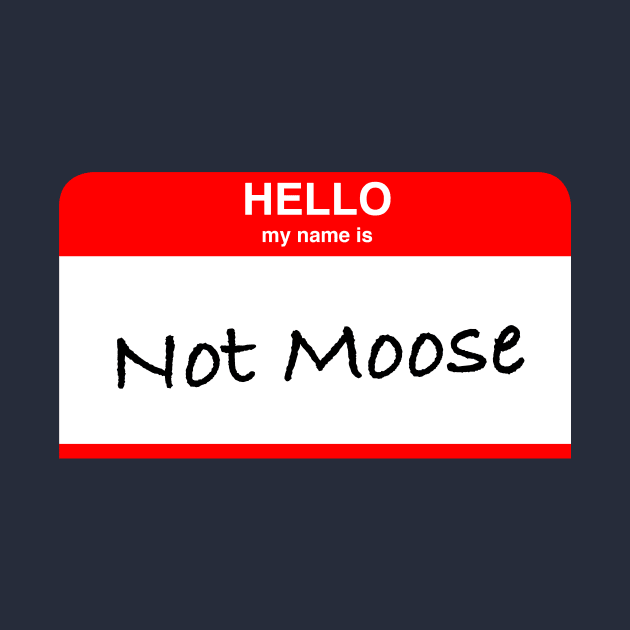 Not Moose by mapreduce