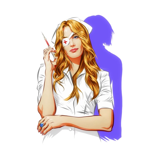 Daryl Hannah - An illustration by Paul Cemmick by PLAYDIGITAL2020