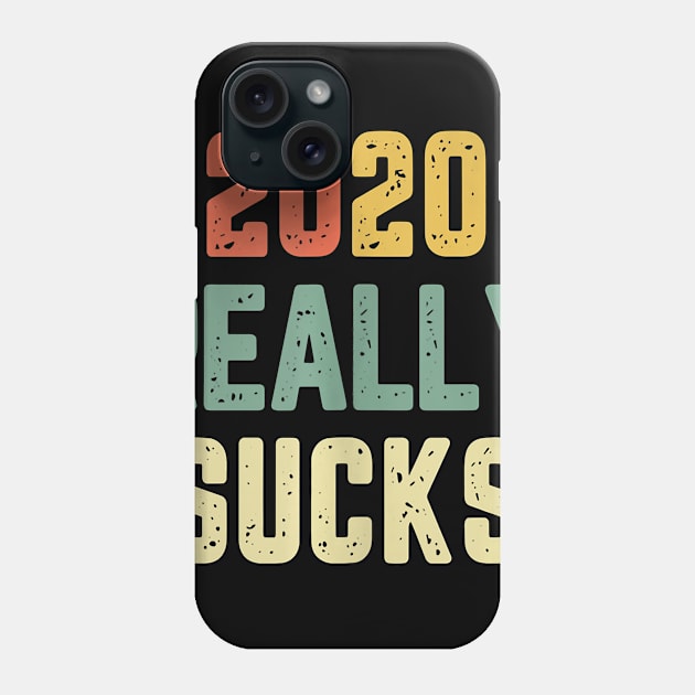 2020 Sucks Funny Retro Vintage Phone Case by avowplausible