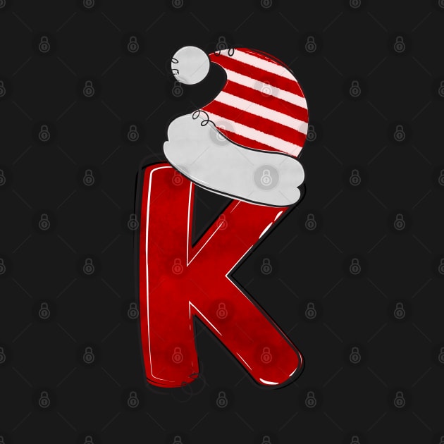Letter K - Christmas Letter by Pop Cult Store