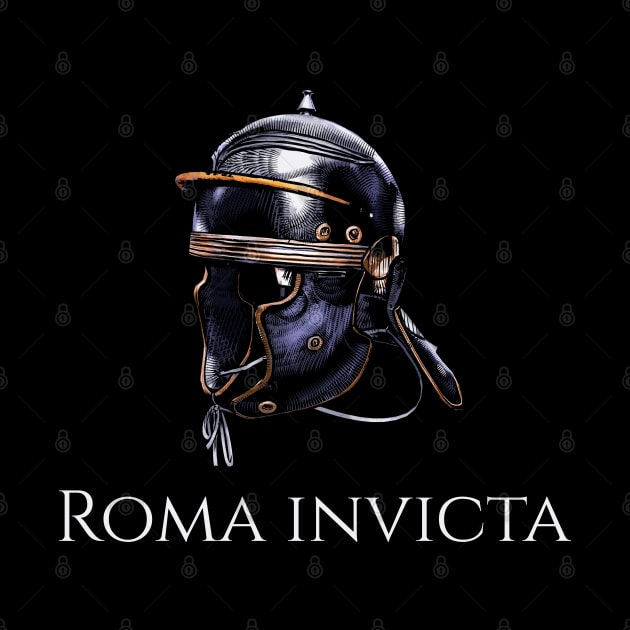 Ancient Roman Legionary Helmet - Roma Invicta - Roman Legion by Styr Designs