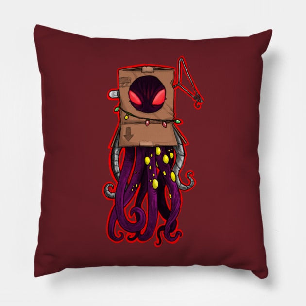 Television? Pillow by Sir Sasquatch Arts