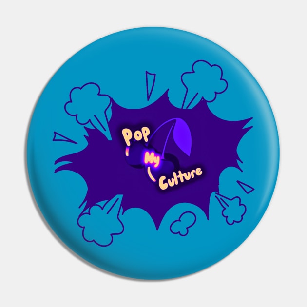 Purple Cherry Rain Pin by Pop My Culture