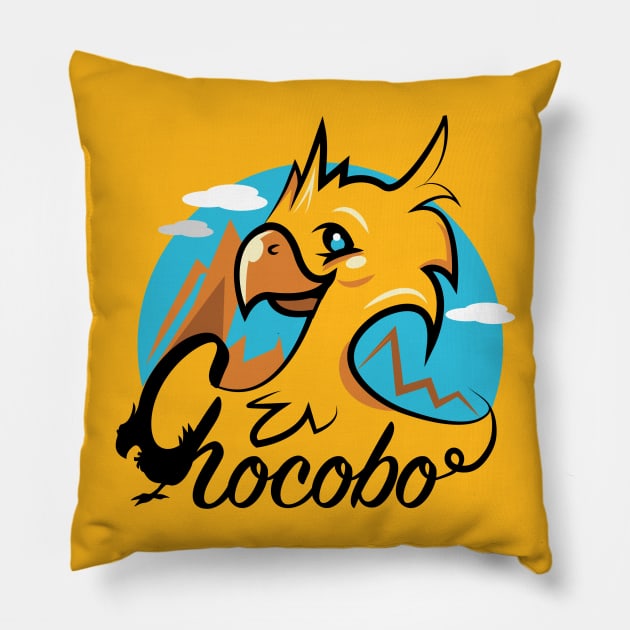 Chocobo Pillow by Franky