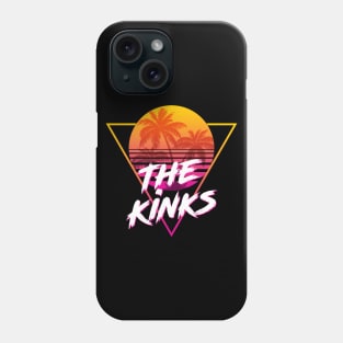 The Kinks - Proud Name Retro 80s Sunset Aesthetic Design Phone Case