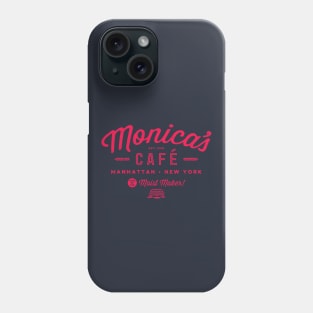 Monica's Cafe - Home of The Moist Maker Thanksgiving Sandwich (red version) Phone Case