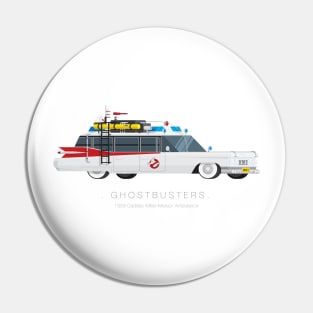 Ghostbusters - Famous Cars Pin