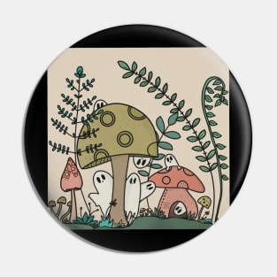 ghost hideout Pin