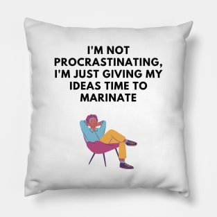 Infj Type Procrastinating Pillow