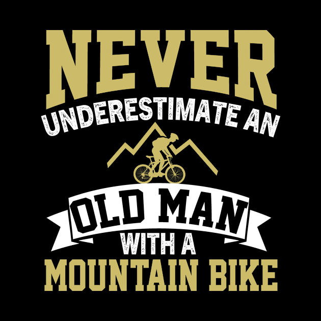 Never Underestimate an Old Man With a Mountain Bike by followthesoul