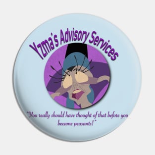 Yzma's Advisory Services Pin