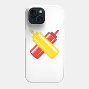 Crossed Condiments Phone Case