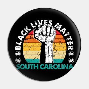 South Carolina black lives matter political protest Pin