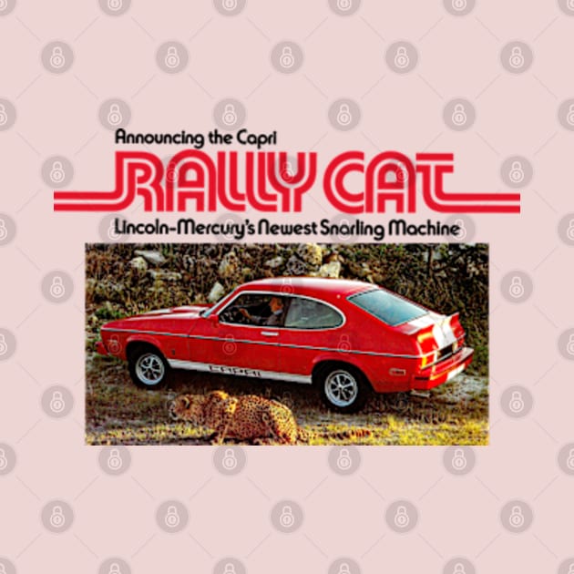 CAPRI RALLY CAT - advert by Throwback Motors