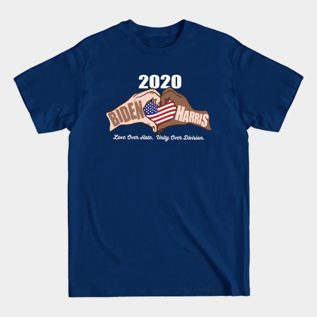 Biden Harris 2020 Hands In Heart Shape - Biden - T-Shirt