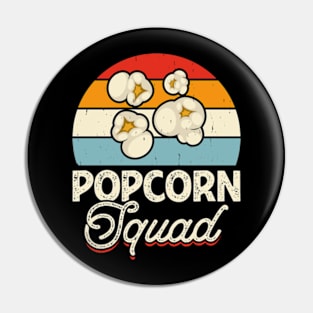 Popcorn Squad, Funny Movie Theater Food Pin