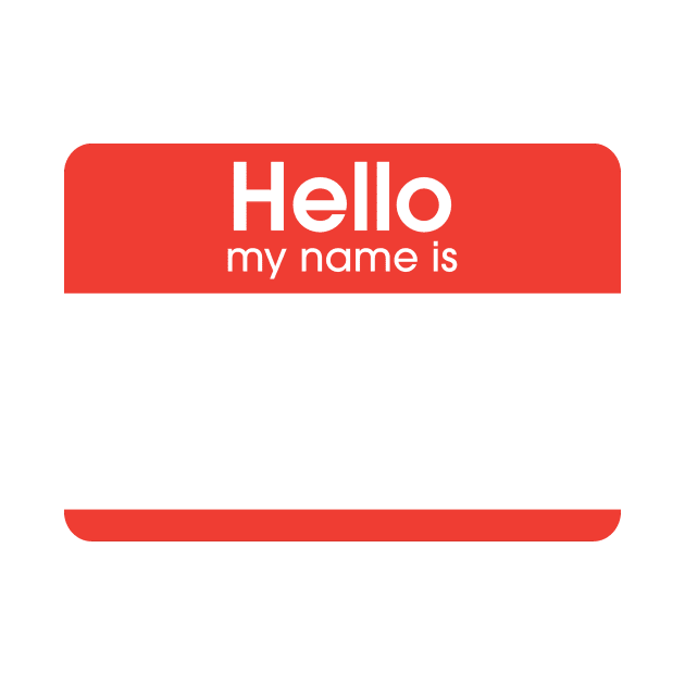 Hello My Name Is by ghjura