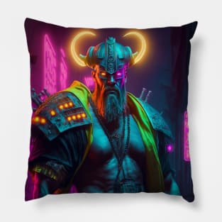 Cyberpunk Viking [BEST⭐SELLER] Pillow