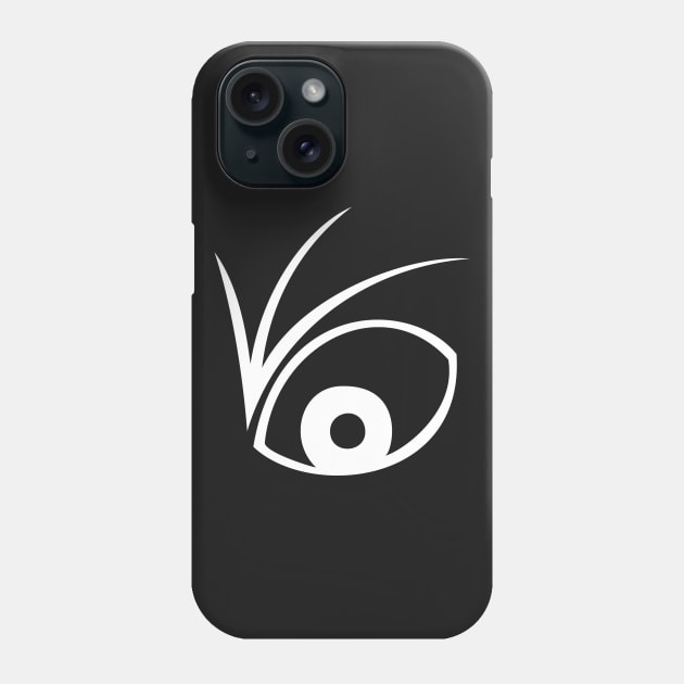 A Series of Unfortunate Events Eye (White) Phone Case by opiester