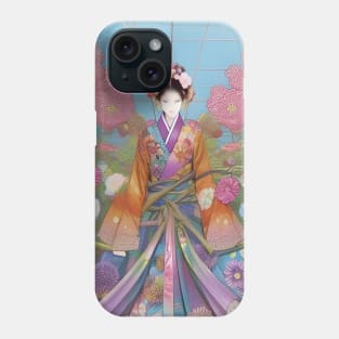 Cool Japanese Geisha - JG0102 - Anime Kimono Phone Case