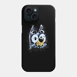 Bluey Face Phone Case