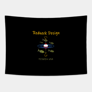 Redneck Designed Fishing Bobber Tapestry