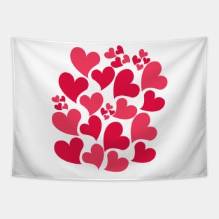 Fluttering Heart Tapestry