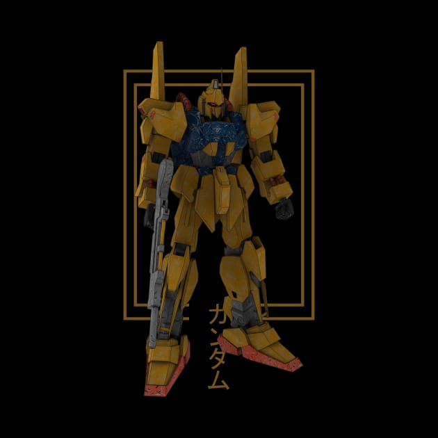 MSN-00100 Hyaku Shiki by gblackid