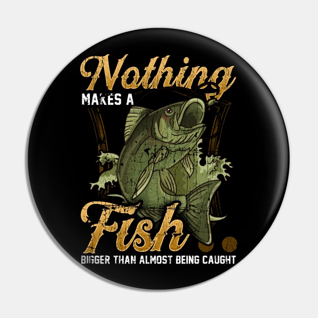 Funny Deep Sea Fishing Saltwater Fishing Gifts Fisherman Pin by Proficient Tees