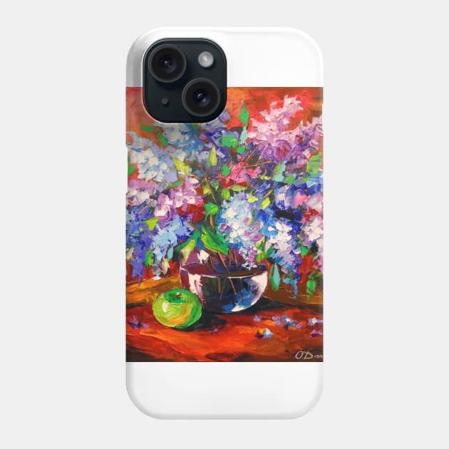 Bouquet of spring lilac Phone Case by OLHADARCHUKART